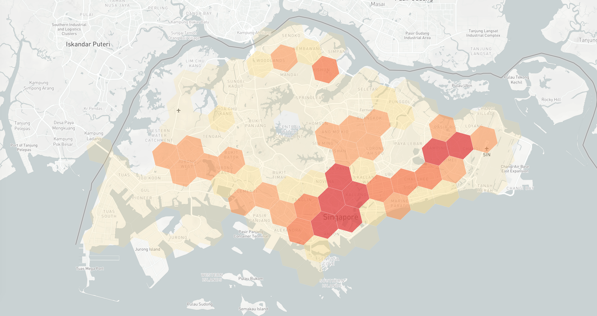 Uber h3 js tutorial: How to draw hexagons on a map