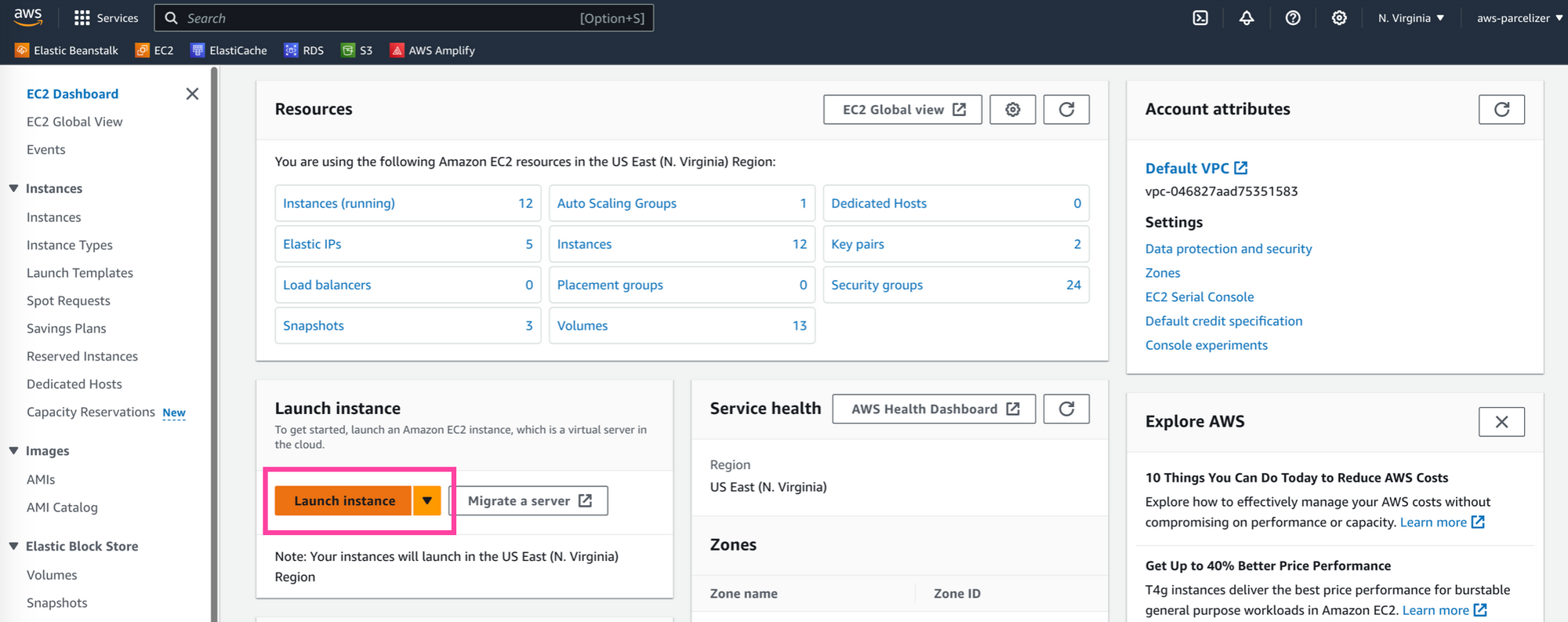 Creating a new EC2 instance to host the OSRM API