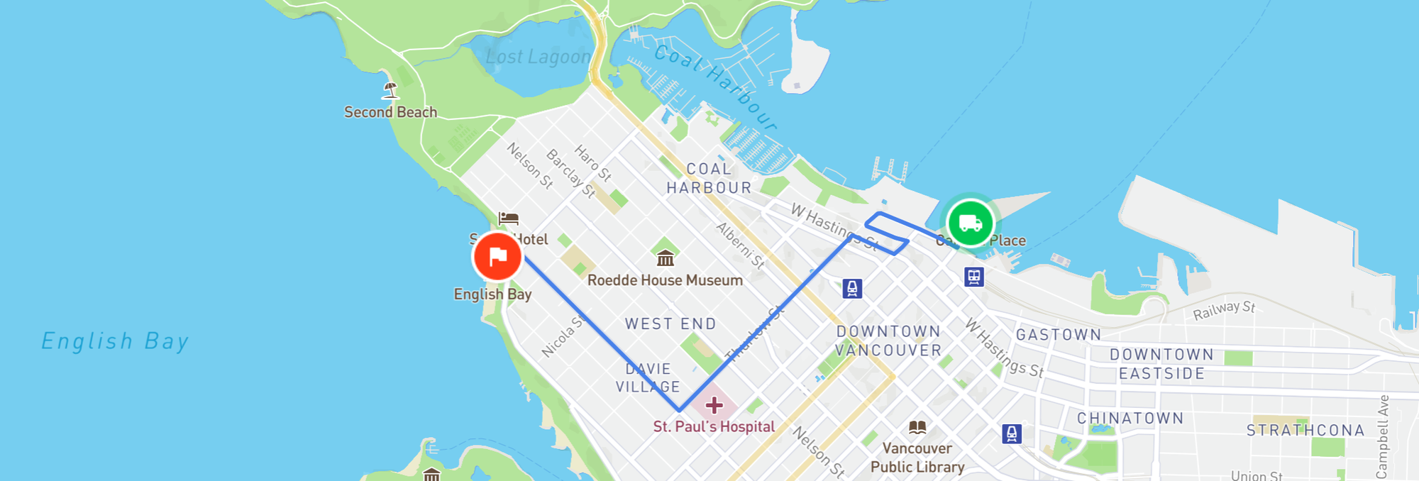 OSRM Route API: Free directions API with turn by turn directions and polylines