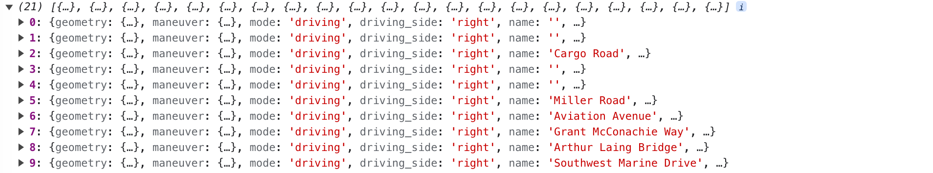 OSRM Route API: Free directions API with turn by turn directions and polylines