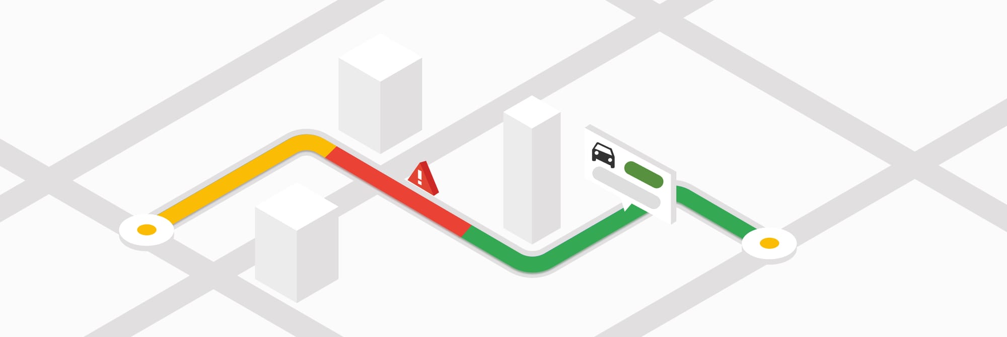 The Google Routes API with real time traffic and polylines