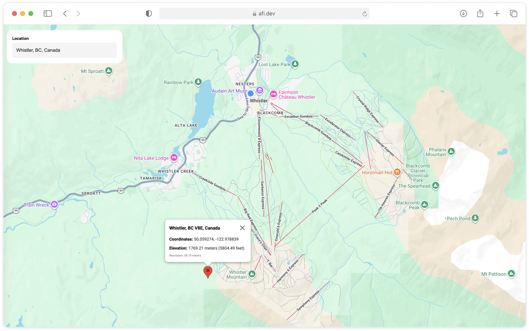 The Elevation API demo we'll build together
