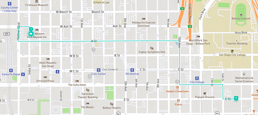 Creating a Route with the Google - Screen Shot 2021 10 28 At 12.40.26 AM 